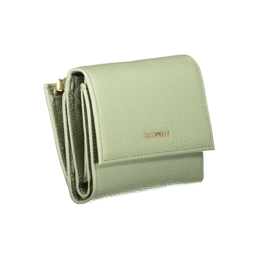 Coccinelle Green Leather Women Wallet Coccinelle