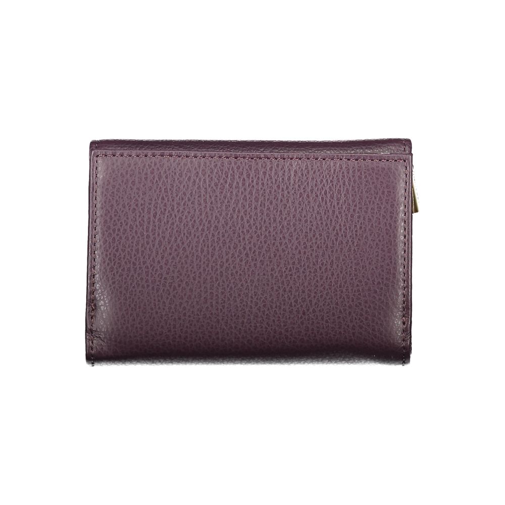 Coccinelle Purple Leather Women Wallet Coccinelle