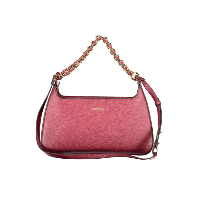 Coccinelle Purple Leather Women Handbag Coccinelle