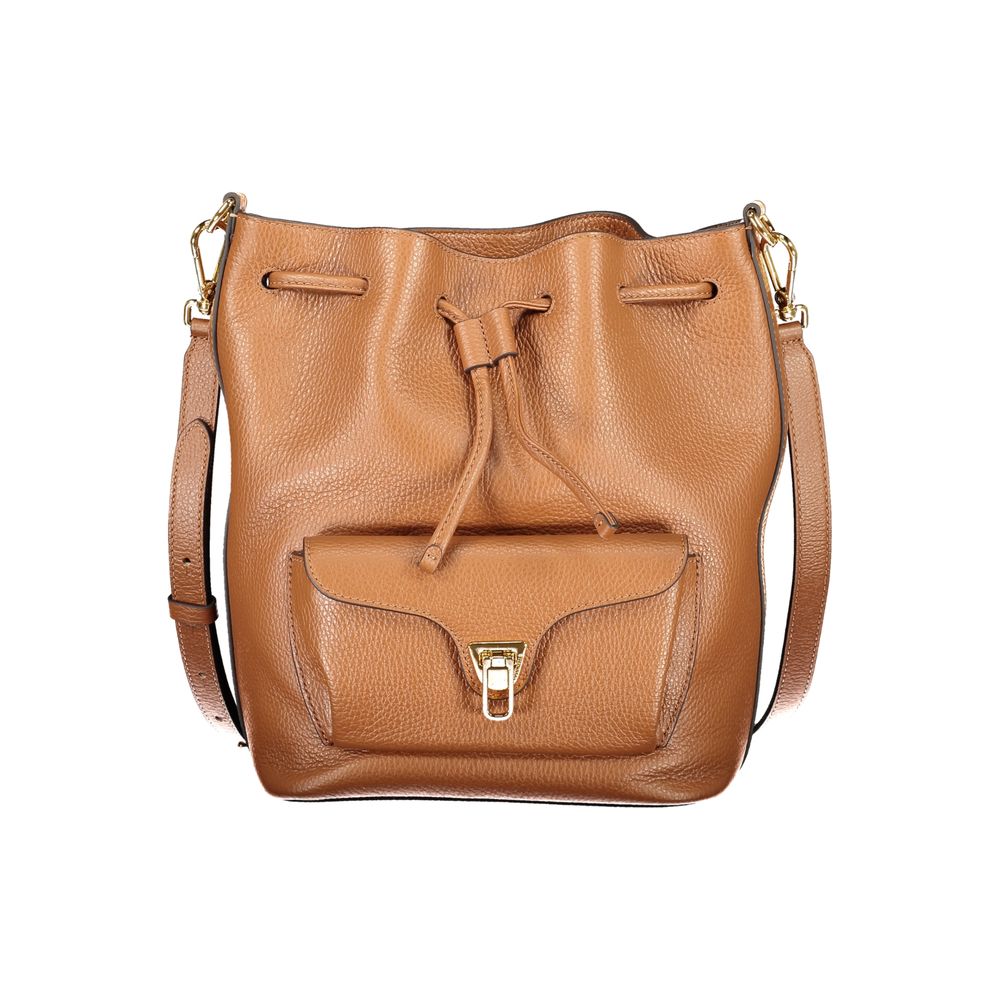 Coccinelle Brown Leather Women Handbag Coccinelle