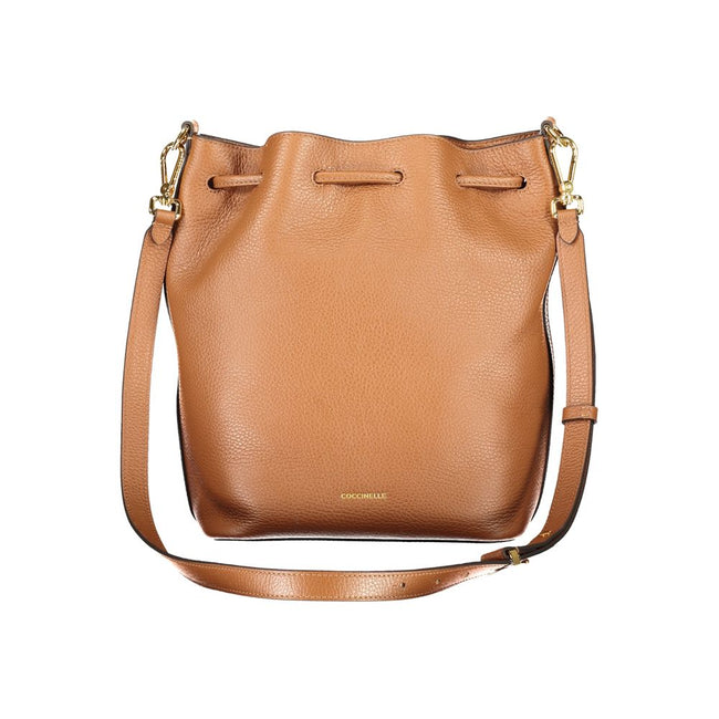 Coccinelle Brown Leather Women Handbag Coccinelle