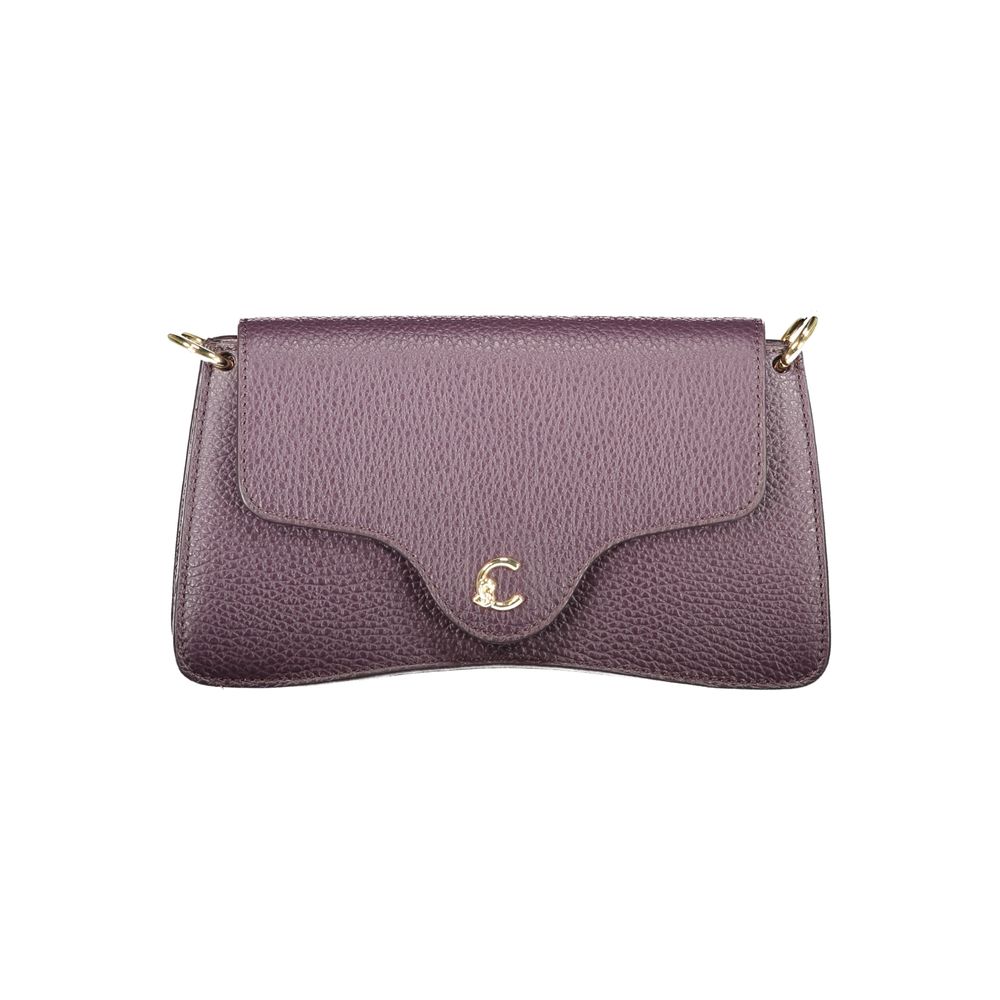 Coccinelle Purple Leather Women Handbag Coccinelle
