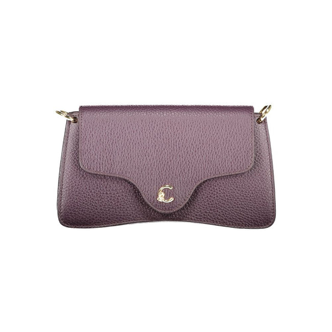Coccinelle Purple Leather Women Handbag Coccinelle