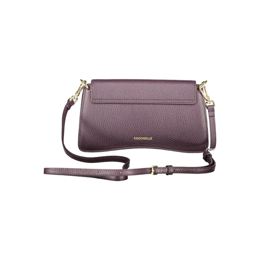 Coccinelle Purple Leather Women Handbag Coccinelle