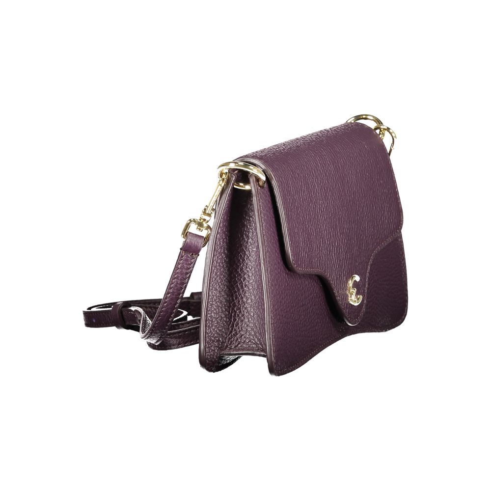 Coccinelle Purple Leather Women Handbag Coccinelle
