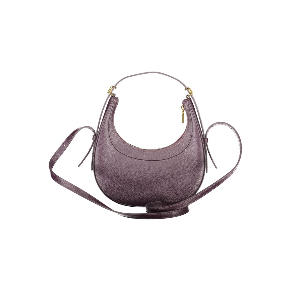 Coccinelle Purple Leather Women Handbag Coccinelle