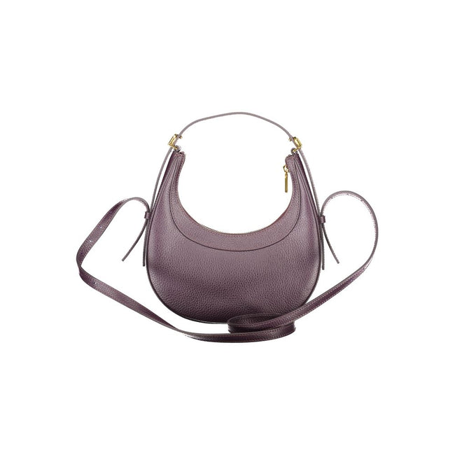 Coccinelle Purple Leather Women Handbag Coccinelle
