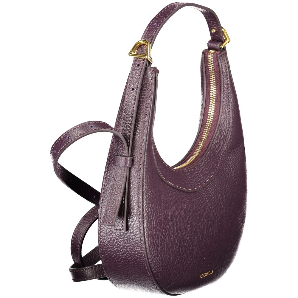 Coccinelle Purple Leather Women Handbag Coccinelle