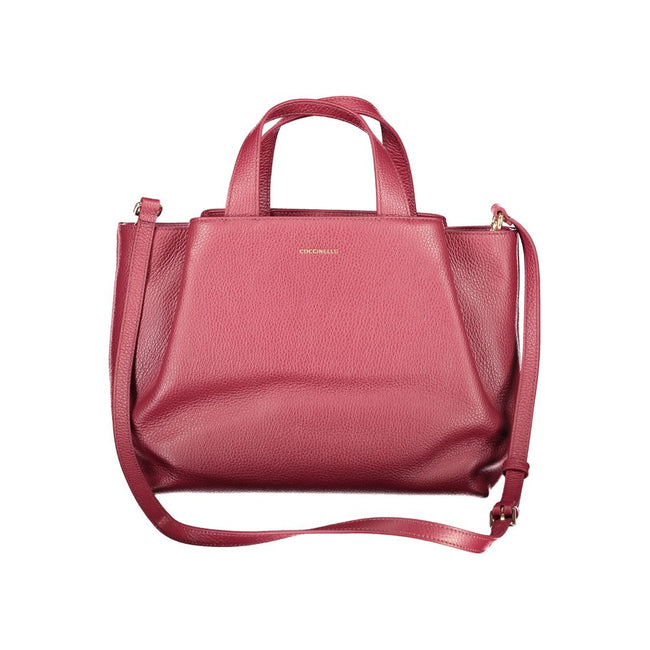 Coccinelle Purple Leather Women Handbag Coccinelle