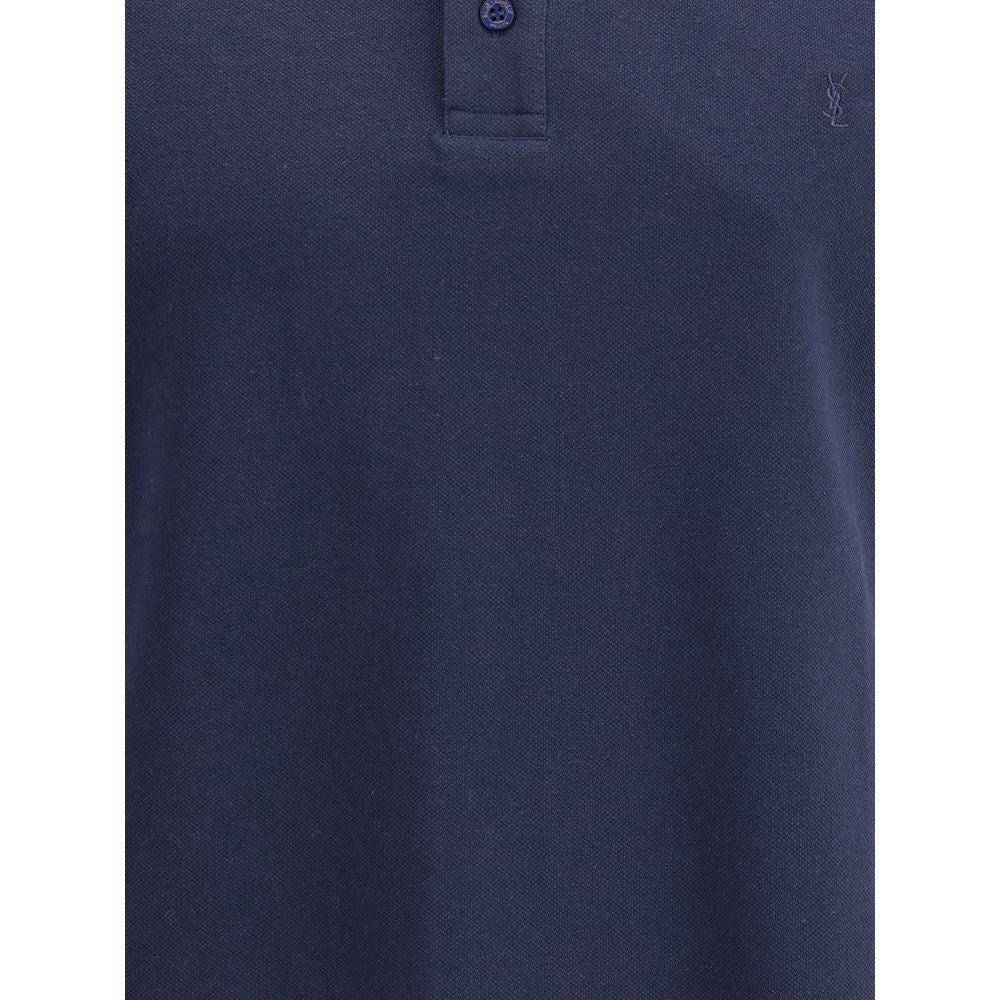 Saint Laurent Cassandre cotton polo Shirt Saint Laurent