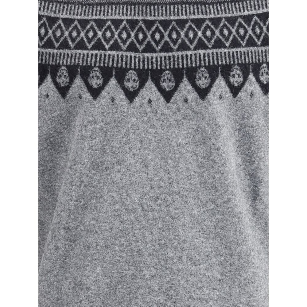 Alexander McQueen Jacquard pattern with skulls Sweater Alexander McQueen