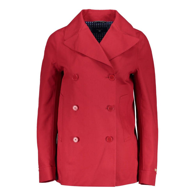Gant Red Cotton Jackets & Coat Gant