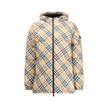 Burberry Hooded Check Down Jacket Burberry