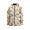 Burberry Hooded Check Down Jacket Burberry