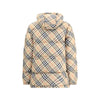 Burberry Hooded Check Down Jacket Burberry