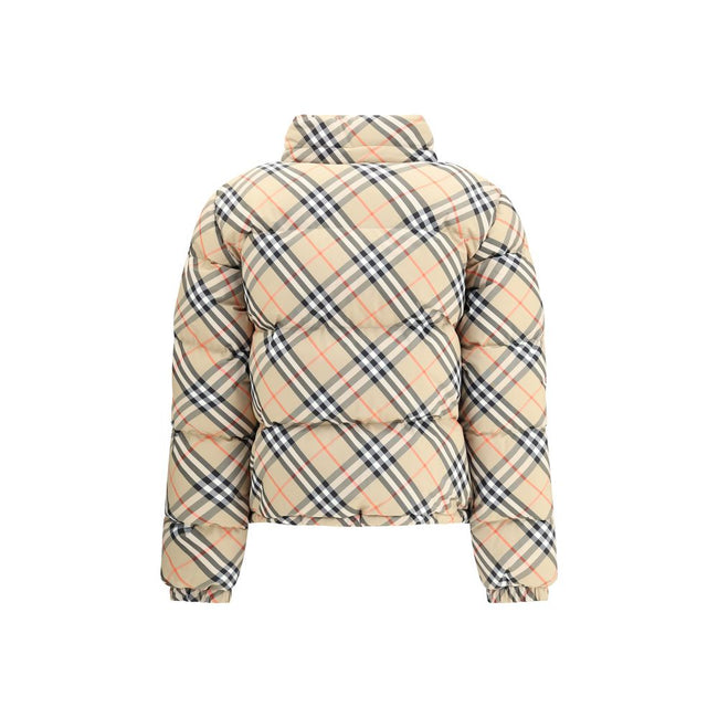 Burberry Check Down Jacket Burberry