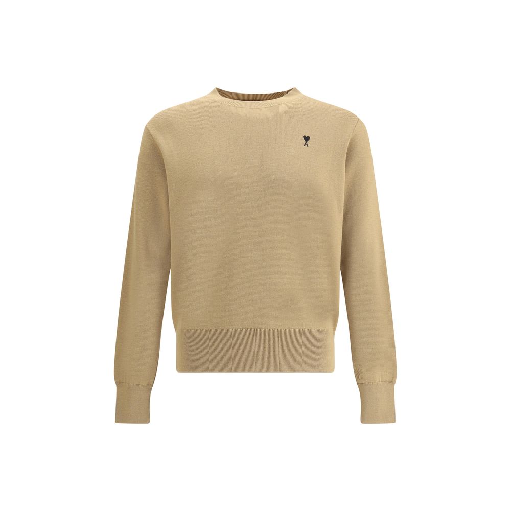 Ami Paris Pull Col Rond Ami De Coeur Ami Paris