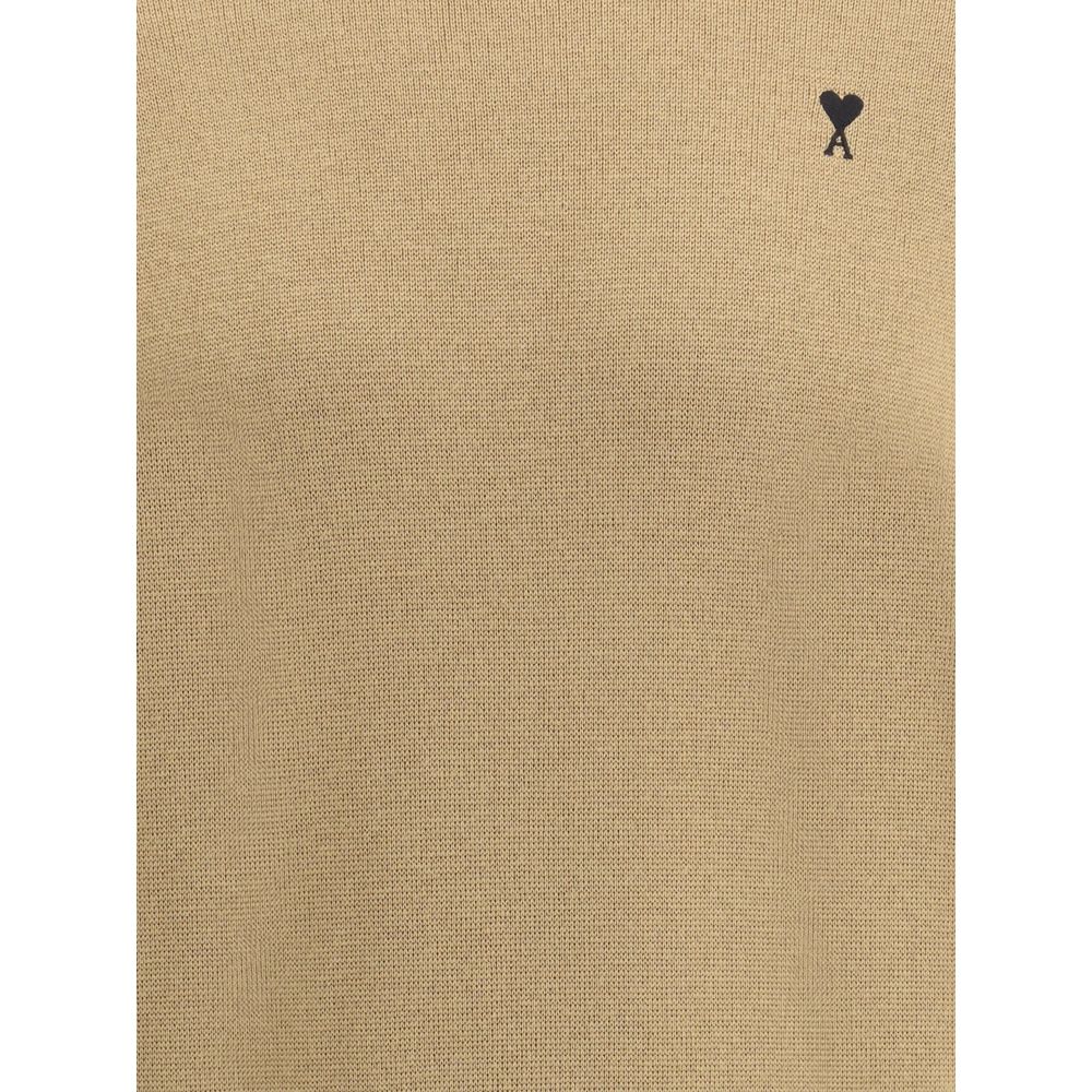 Ami Paris Pull Col Rond Ami De Coeur Ami Paris