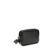 Fendi FF leather and canvas Shoulder Bag Fendi