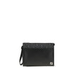 Fendi Leather FF canvas Pouch Fendi