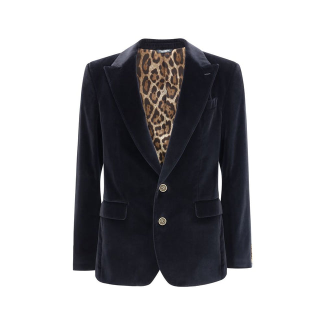 Dolce & Gabbana Velvet Sicily Blazer Dolce & Gabbana