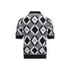 Dolce & Gabbana Diamond knit Polo Sweater Dolce & Gabbana