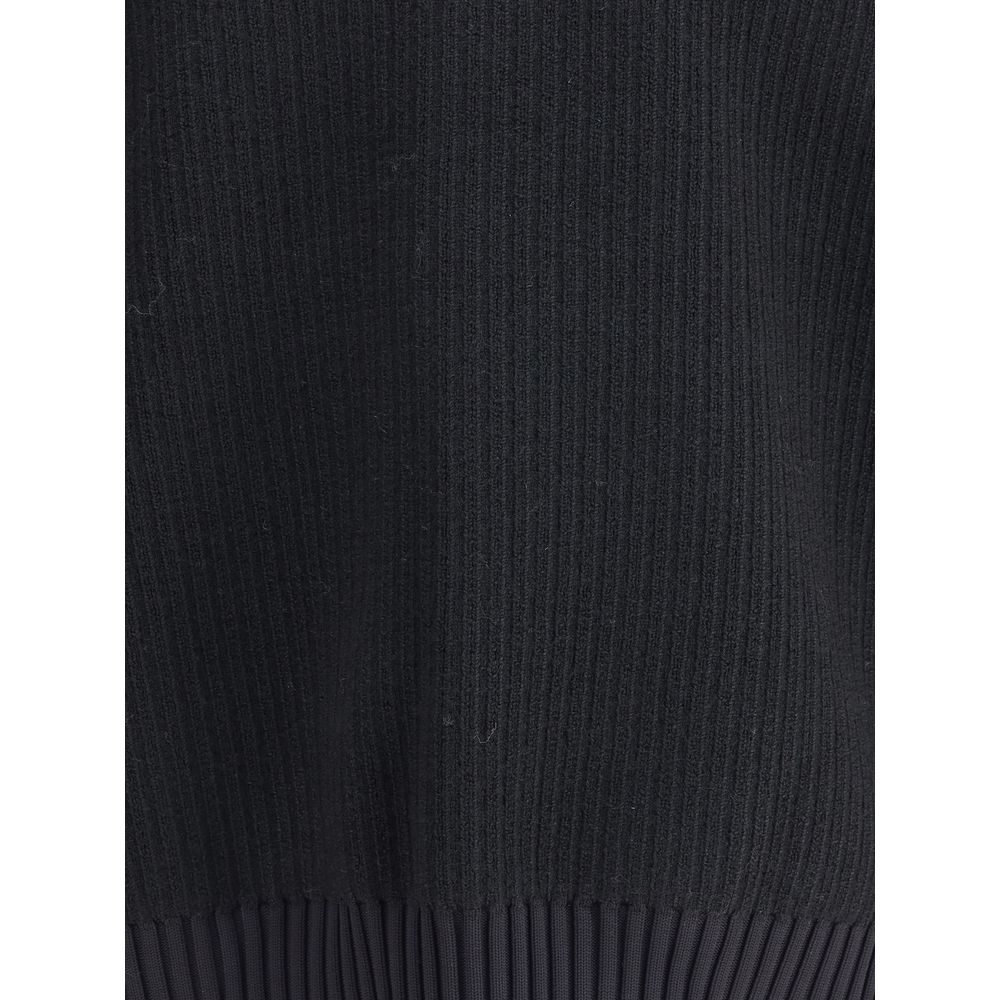 Y-3 Wool padded crew Sweater Y-3