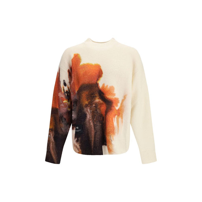 Y-3 AOP Crew Sweater Y-3