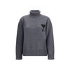 Ami Paris Ami De Coeur Turtleneck Sweater Ami Paris