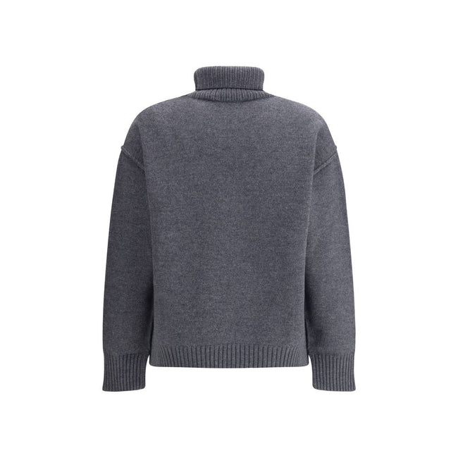 Ami Paris Ami De Coeur Turtleneck Sweater Ami Paris