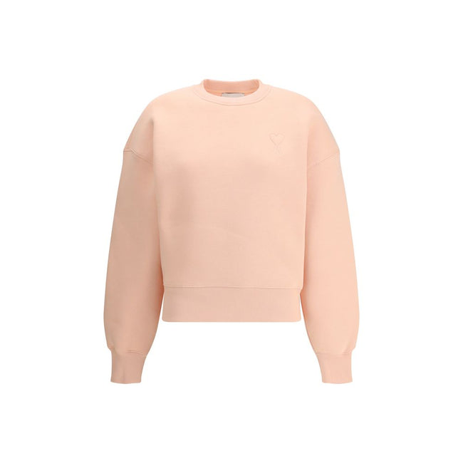 Ami Paris Ami De Coeur Embosse Sweatshirt Ami Paris