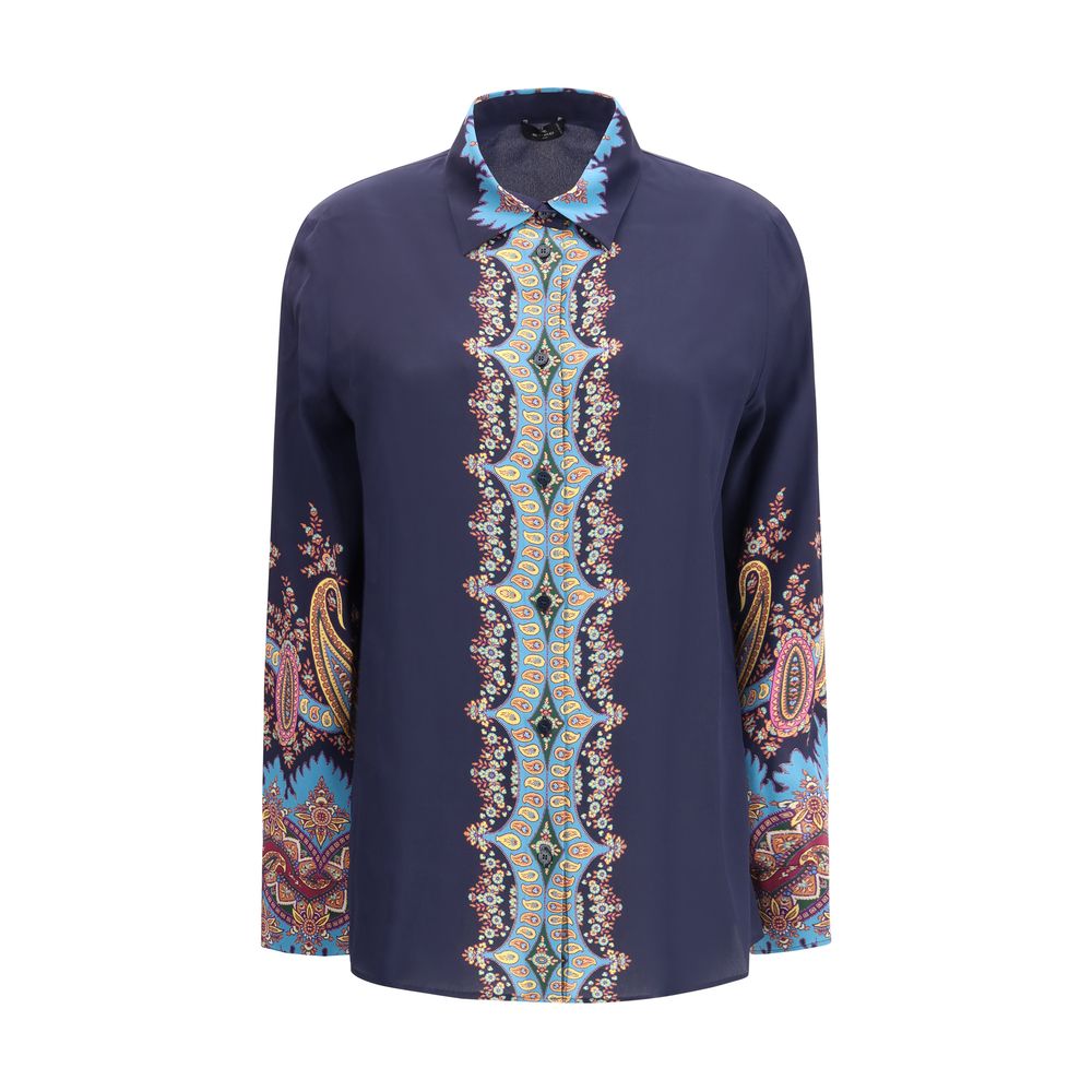 Etro Silk Shirt Paisley print Etro