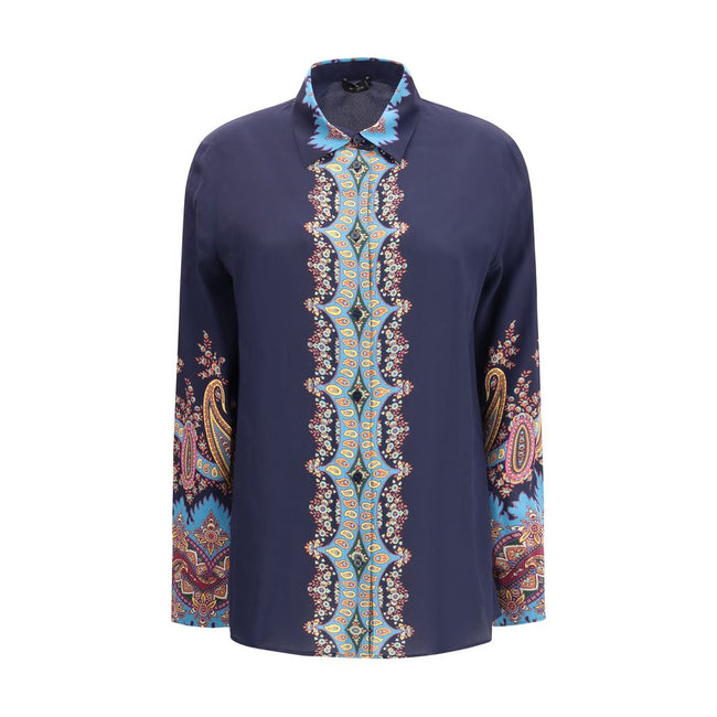 Etro Silk Shirt Paisley print Etro
