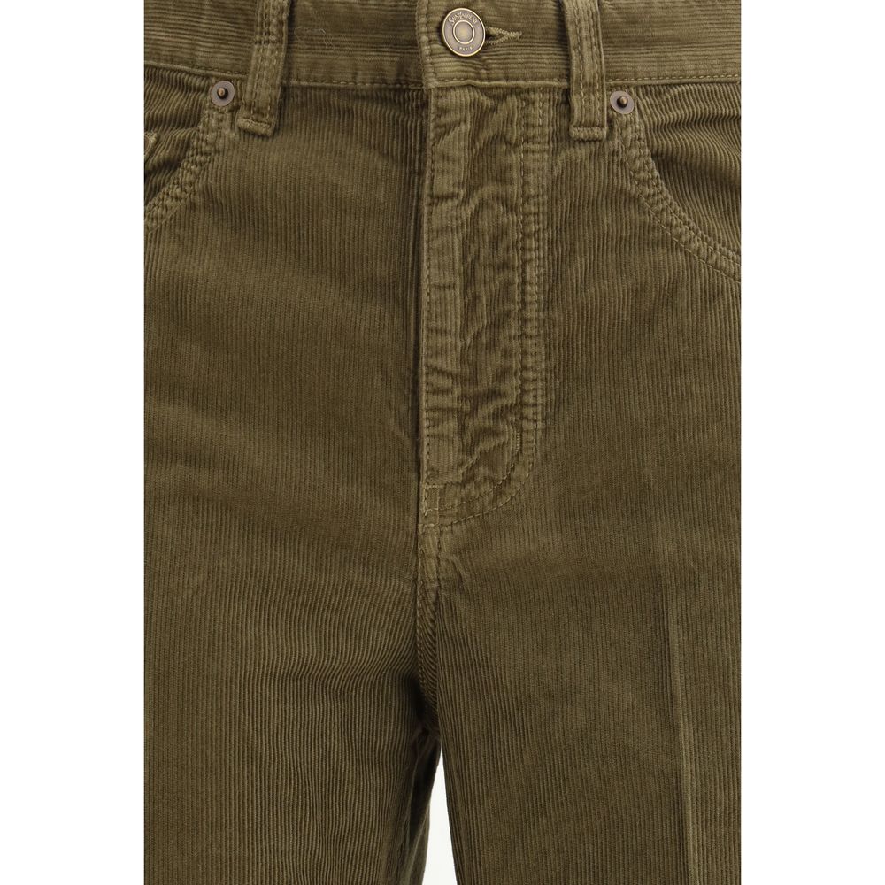 Saint Laurent Corduroy Clyde Pants Saint Laurent