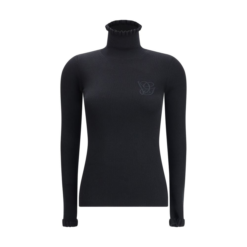 Valentino Wool Sweater with ruffled collar Valentino