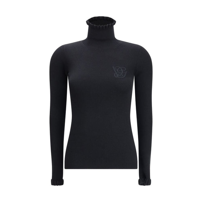 Valentino Wool Sweater with ruffled collar Valentino