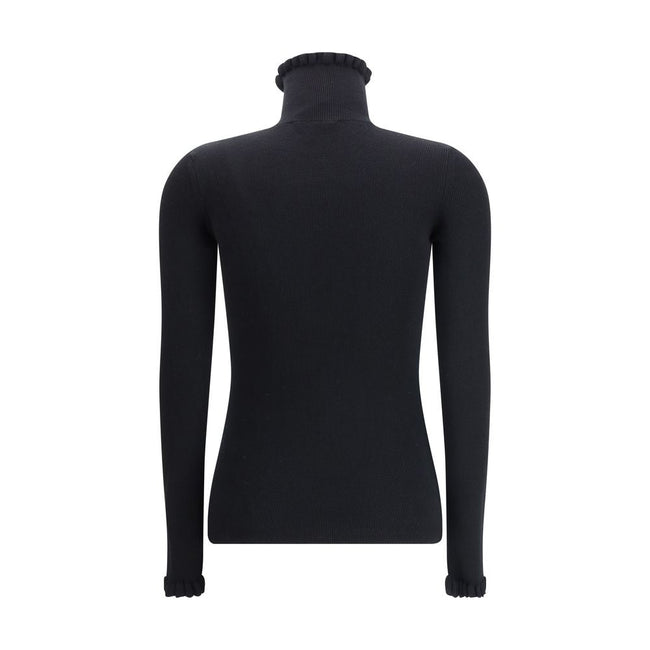 Valentino Wool Sweater with ruffled collar Valentino