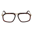 Ermenegildo Zegna Burgundy Men Glasses Frame Ermenegildo Zegna