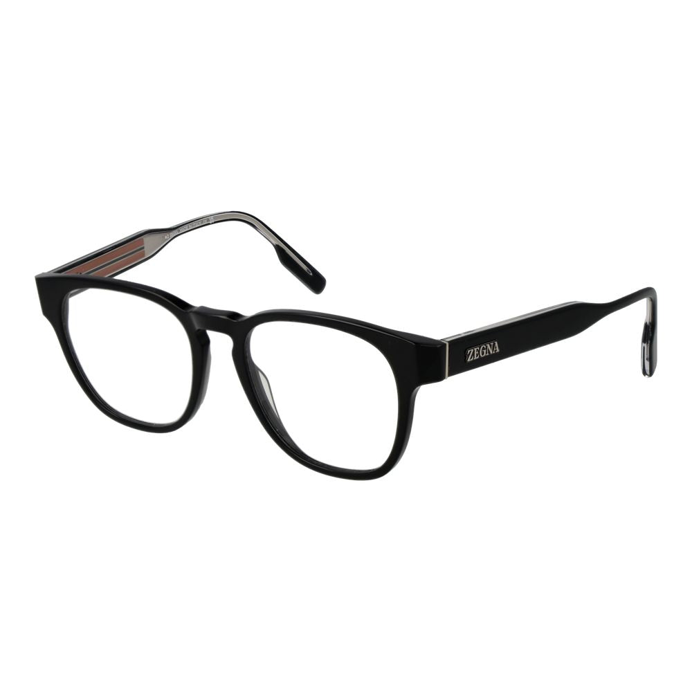 Ermenegildo Zegna Black Men Glasses Frame Ermenegildo Zegna