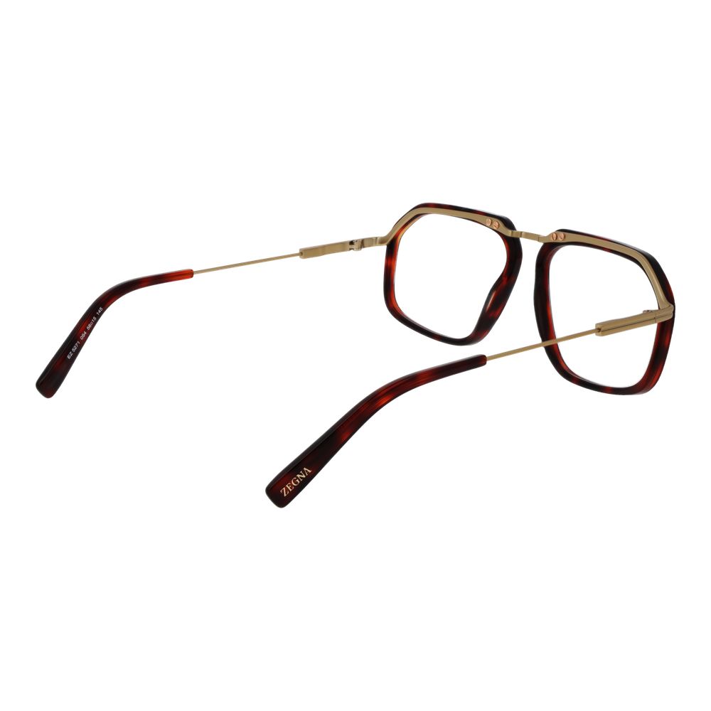 Ermenegildo Zegna Burgundy Men Glasses Frame Ermenegildo Zegna