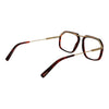 Ermenegildo Zegna Burgundy Men Glasses Frame Ermenegildo Zegna