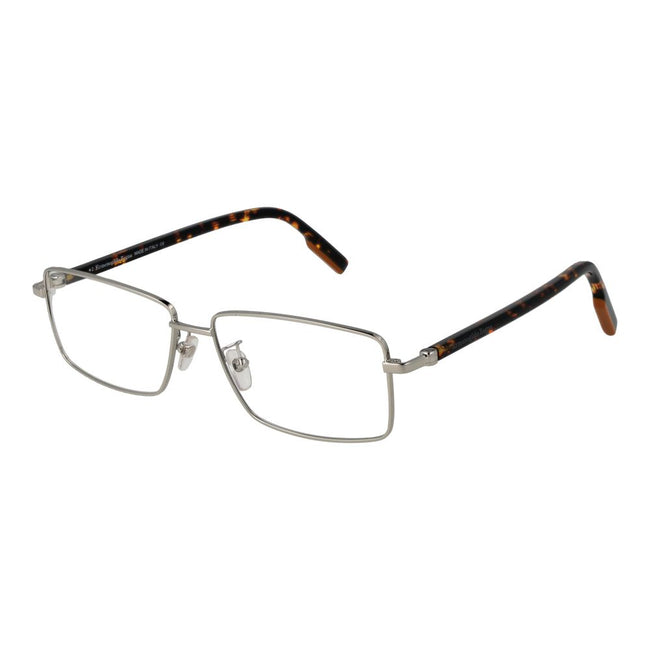 Ermenegildo Zegna Silver Men Glasses Frame Ermenegildo Zegna