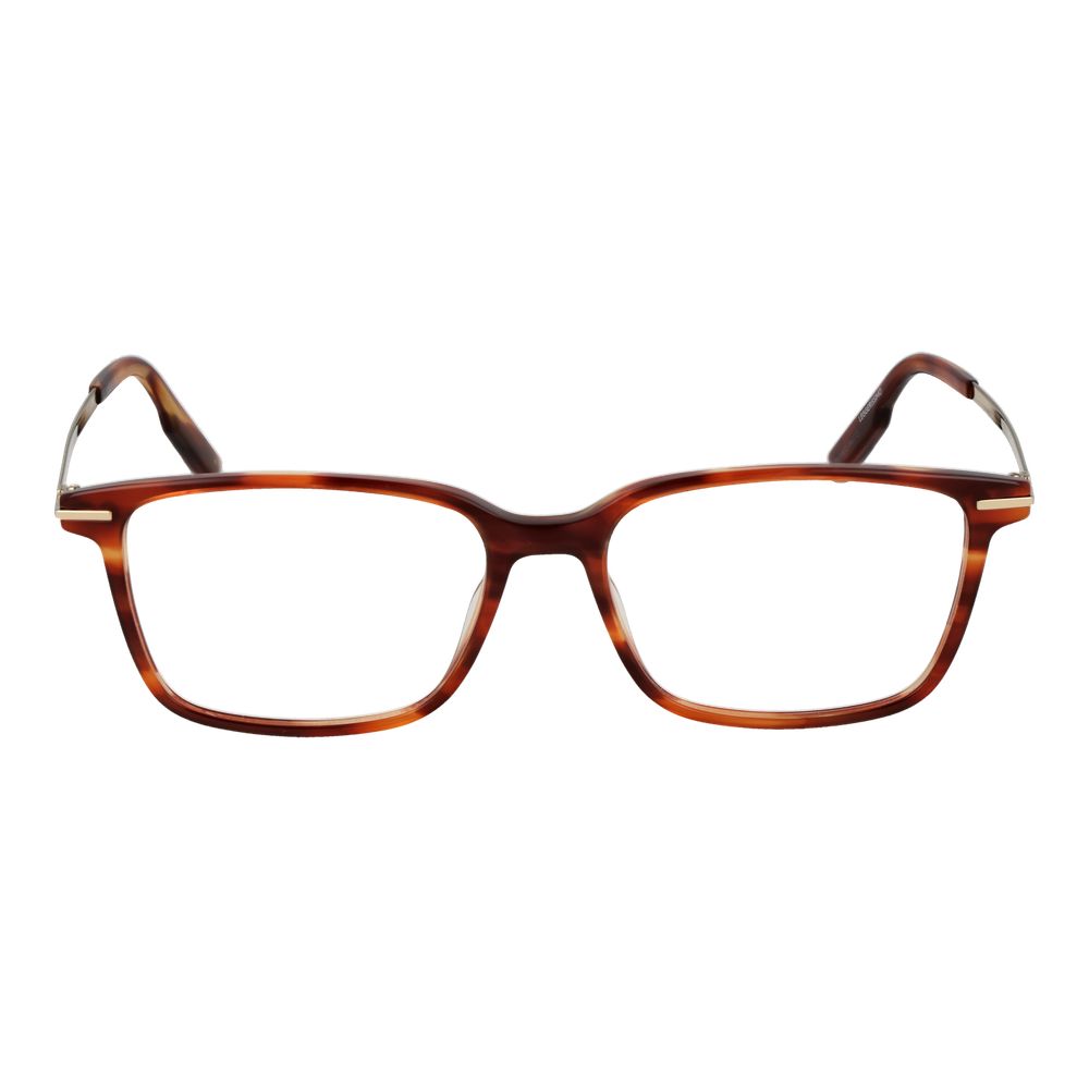 Ermenegildo Zegna Brown Men Glasses Frame Ermenegildo Zegna