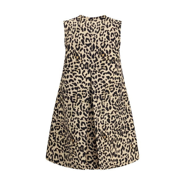 Valentino Leopard-print long Vest Valentino