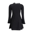 Valentino Knit Dress with volants Valentino