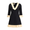 Valentino Wool and silk short Dress Valentino
