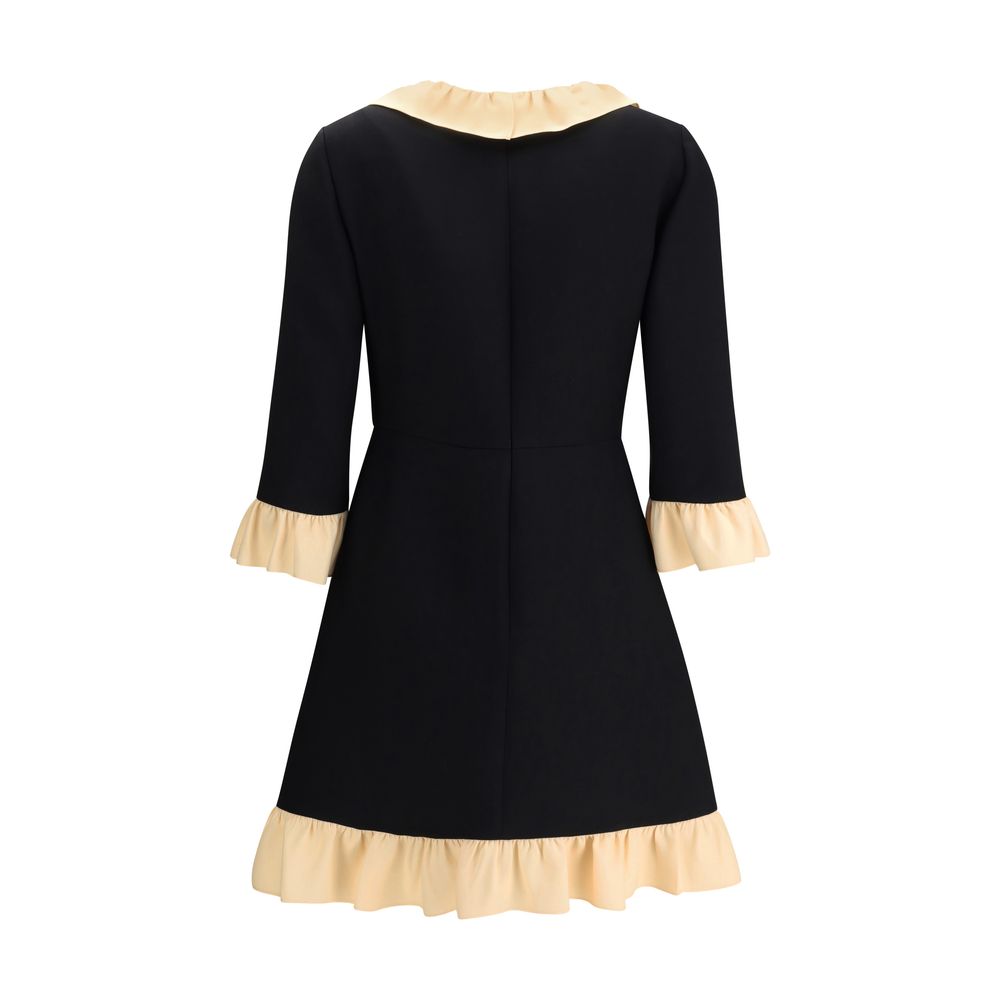 Valentino Wool and silk short Dress Valentino