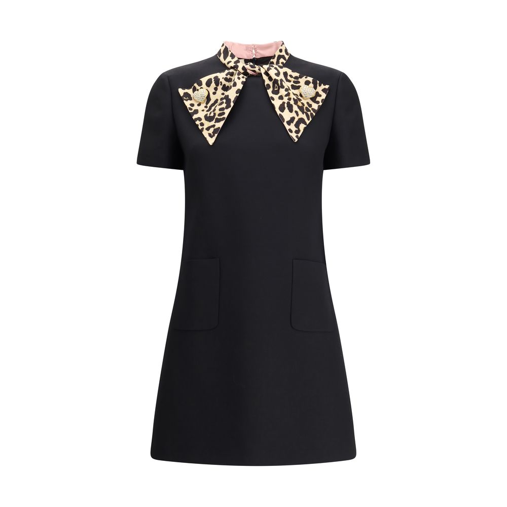 Valentino Crepe couture short Dress Valentino