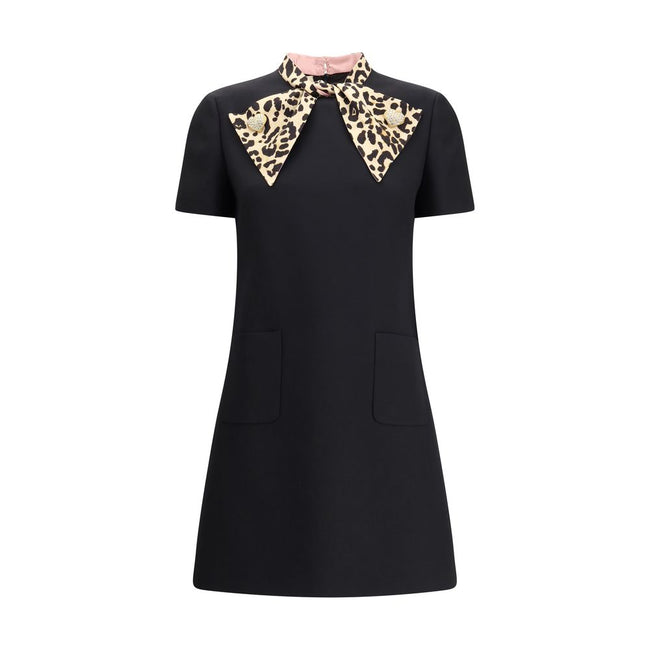 Valentino Crepe couture short Dress Valentino