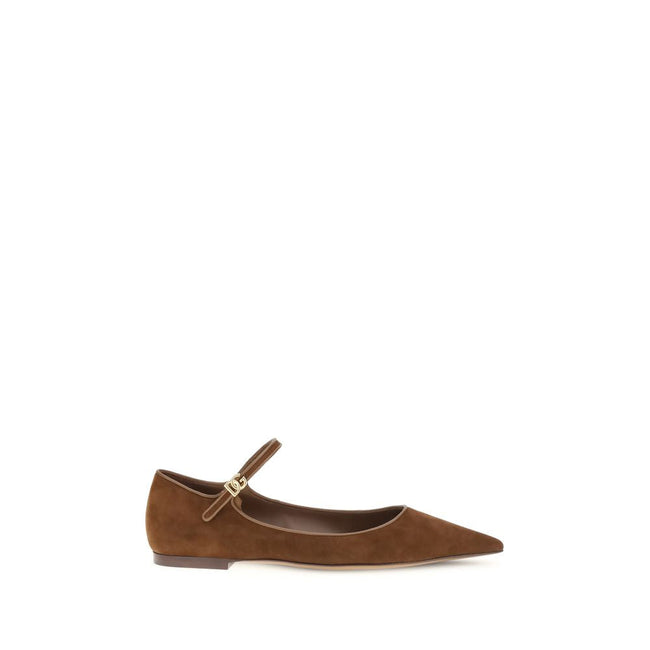 Dolce & Gabbana Suede and nappa leather Ballerinas Dolce & Gabbana